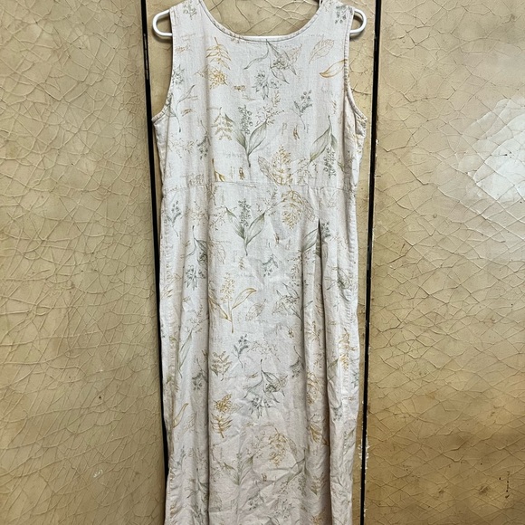 Woolrich Dress Small white Floral Outdoors cottage vintage cotton Blend - Picture 2 of 6